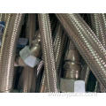 Corrugated Metallic Wire Braided Hoses Flexible Metal Pipe